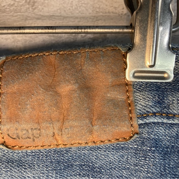 Gap 1969 Mens Slim Denim Jeans Raw Hem with Washwell Size 32X32 - Picture 11 of 16